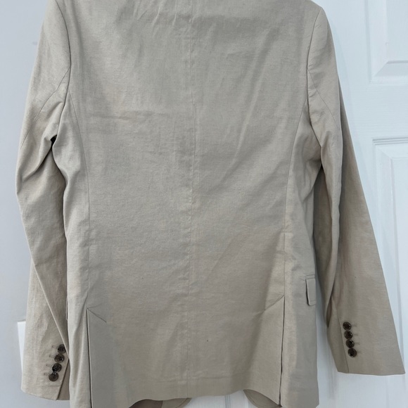 ASOS light beige / khaki slim fit blazer size 38 / slim fitted - Picture 3 of 3